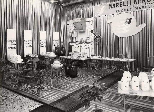 Mostra nazionale di elettrodomestici di Milano 1960 - Stand della Ercole Marelli