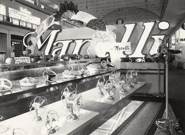 Mostra nazionale di elettrodomestici di Milano 1960 - Stand della Ercole Marelli