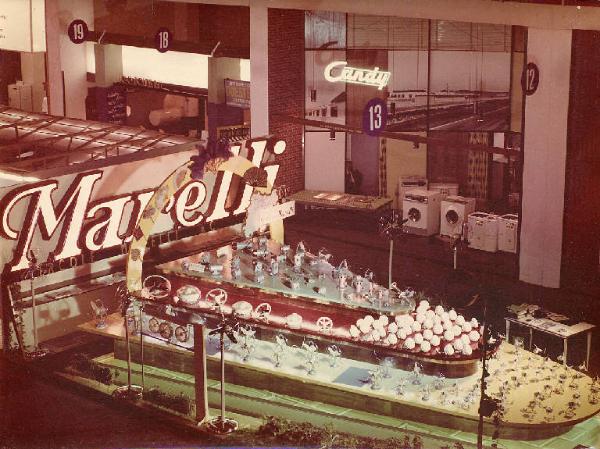 Mostra nazionale di elettrodomestici di Milano 1960 - Stand della Ercole Marelli