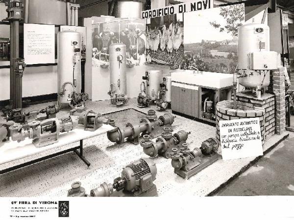 Fiera dell'agricoltura di Verona 1967 - Stand della Ercole Marelli