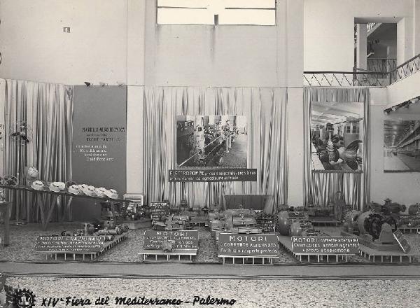 Fiera del Mediterraneo di Palermo 1959 - Stand della Ercole Marelli