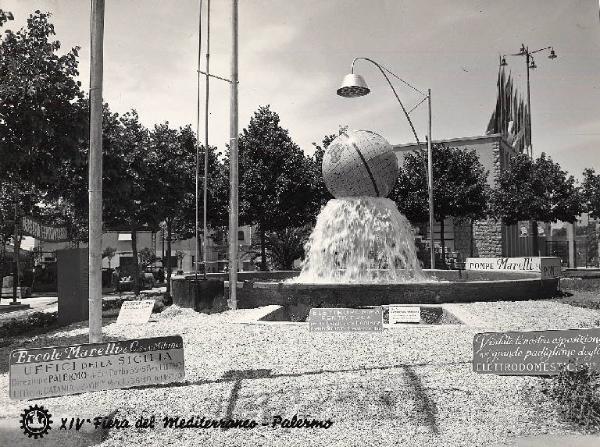 Fiera del Mediterraneo di Palermo 1959 - Stand della Ercole Marelli