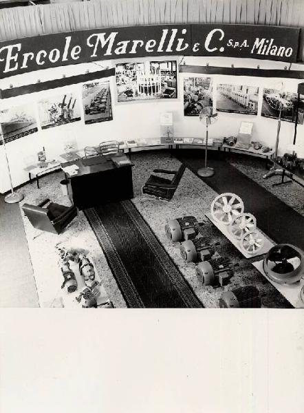 Fiera del Mediterraneo di Palermo 1966 - Stand della Ercole Marelli