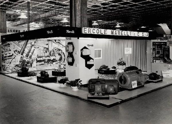 Fiera di Hannover 1970 - Stand della Ercole Marelli