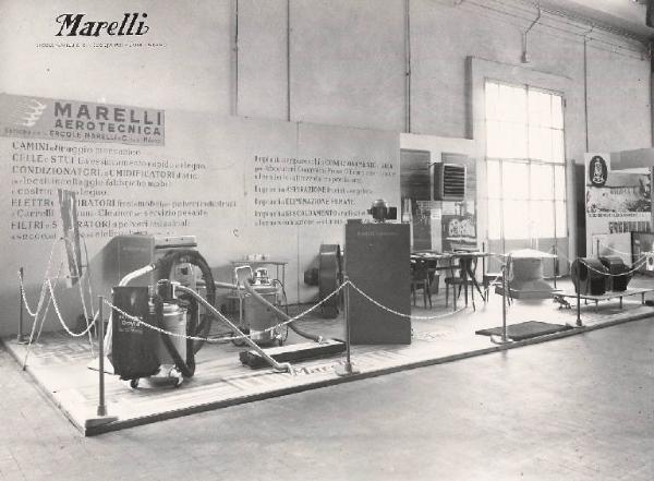 Biennale italiana macchine utensili 1960 - Stand della Ercole Marelli