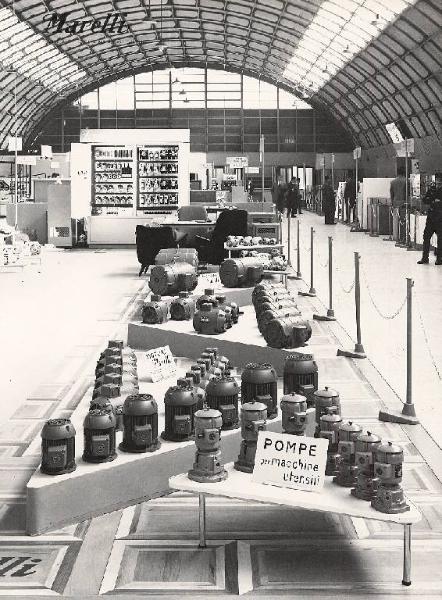 Biennale italiana macchine utensili 1960 - Stand della Ercole Marelli