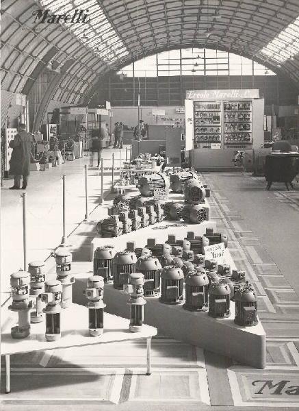 Biennale italiana macchine utensili 1960 - Stand della Ercole Marelli