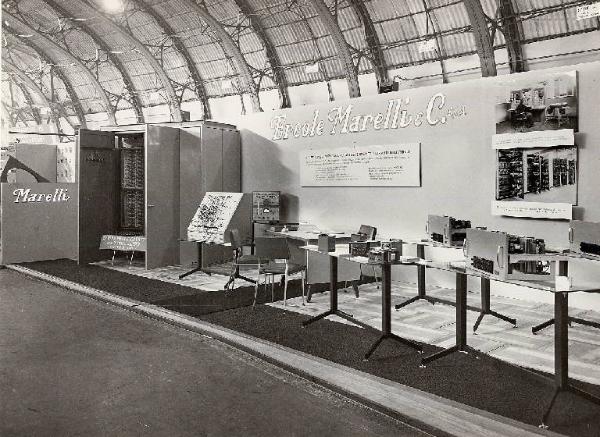 Mostra Automazione e strumentazione di Milano 1962 - Stand della Ercole Marelli