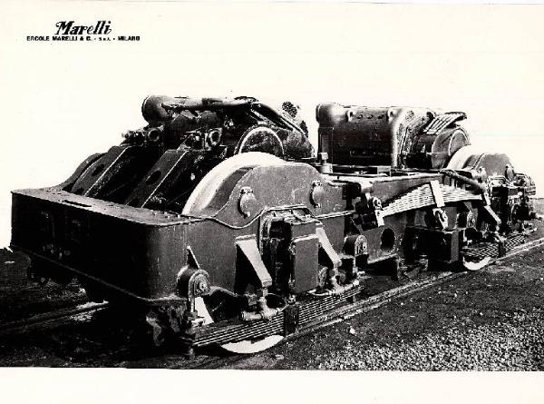 Locomotiva E 636 delle Ferrovie dello Stato - Carrello