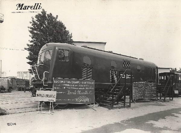 Locomotiva UNIFER B 13 delle Ferrovie del Sud-Est