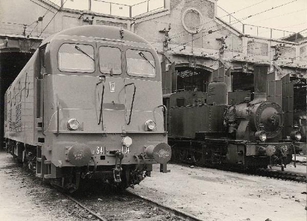 Locomotiva D 341 delle Ferrovie dello Stato