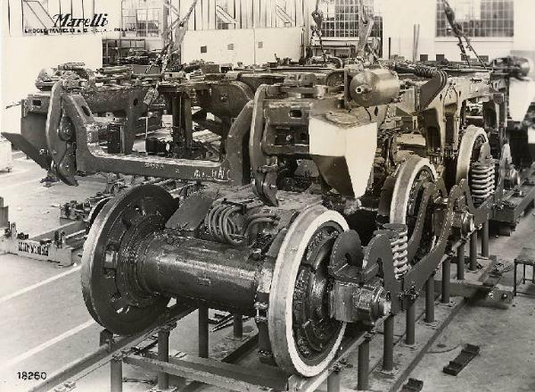 Locomotiva delle Ferrocarriles del Estado de Chile - Carrello