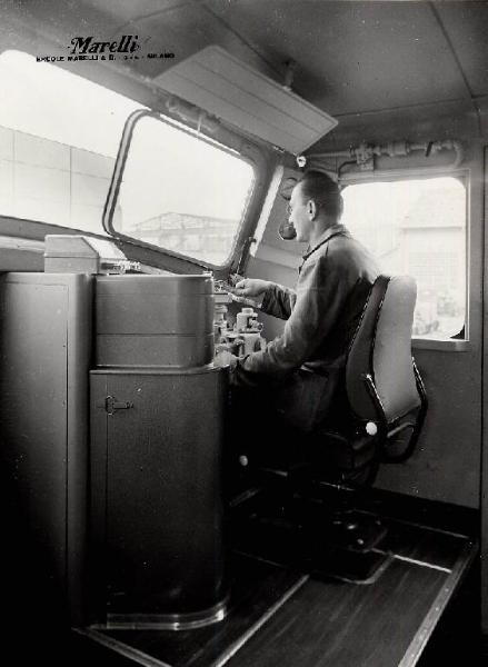 Locomotiva delle Ferrocarriles del Estado de Chile - Cabina di comando