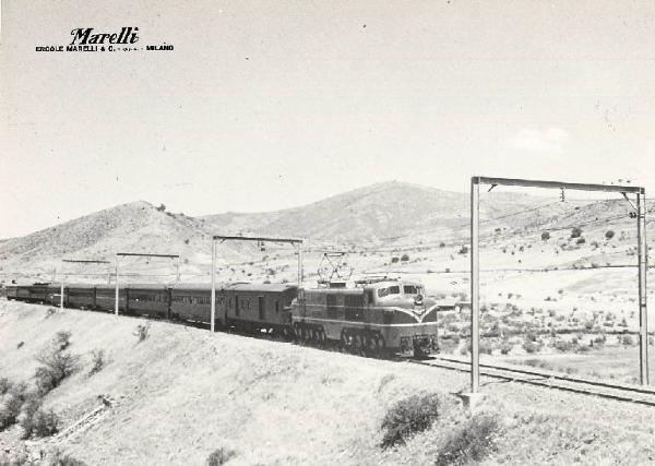 Locomotiva delle Ferrocarriles del Estado de Chile