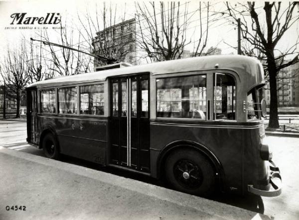 Filobus della UITE di Genova