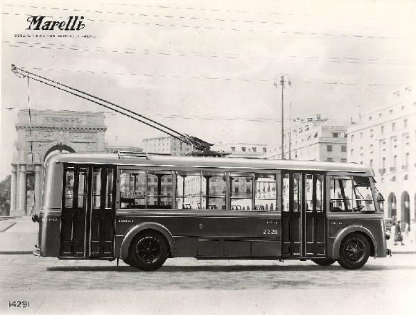 Filobus della UITE di Genova