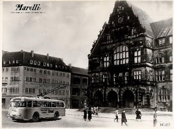 Filobus in servizio in Austria