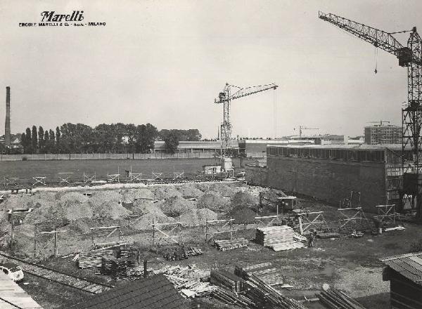 Ercole Marelli (Società) - Edificio degli uffici - Costruzione