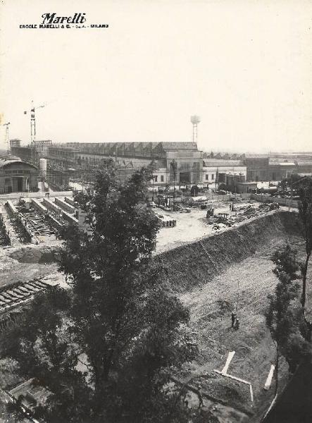 Ercole Marelli (Società) - Edificio degli uffici - Costruzione