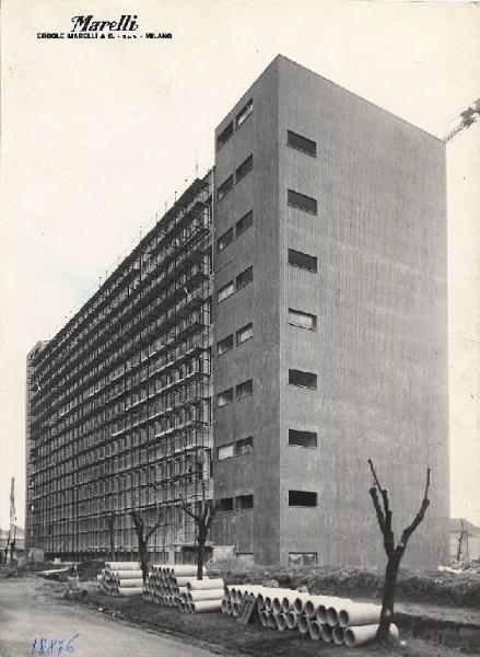 Ercole Marelli (Società) - Edificio degli uffici - Costruzione