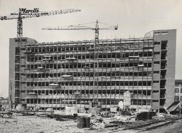 Ercole Marelli (Società) - Edificio degli uffici - Costruzione