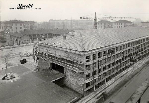 Ercole Marelli (Società) - Stabilimento II - Fabbricato Mensa - Costruzione