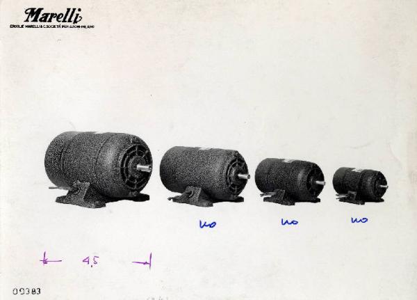 Ercole Marelli (Società) - Motore U