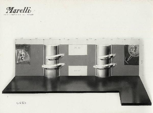 Ercole Marelli (Società) - Stand fieristico - Bozzetto