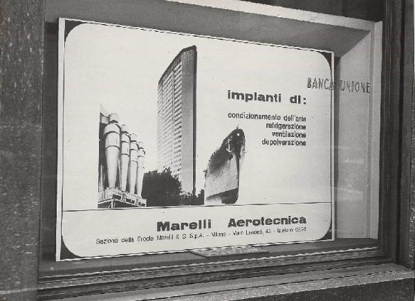 Ercole Marelli (Società) - Pannello pubblicitario per stand fieristico