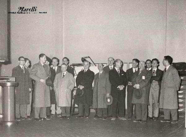 Ercole Marelli (Società) - Visita di una delegazione dell'A.R.C.E di Parigi