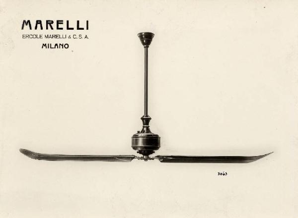Ercole Marelli (Società) - Ventilatore da soffitto Export gigante