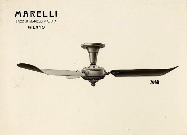 Ercole Marelli (Società) - Ventilatore da soffitto Salon