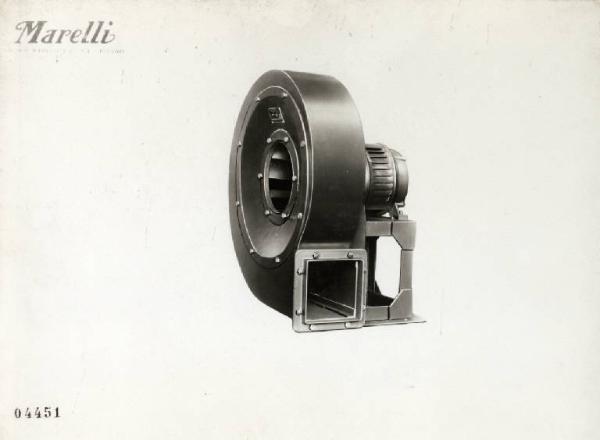 Ercole Marelli (Società) - Ventilatore industriale F