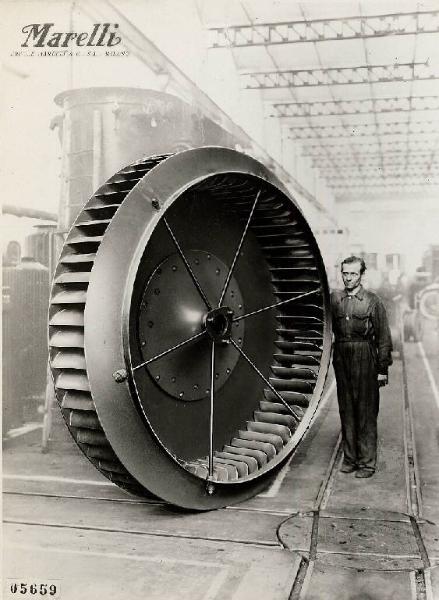 Ercole Marelli (Società) - Ventilatore industriale LM - Girante