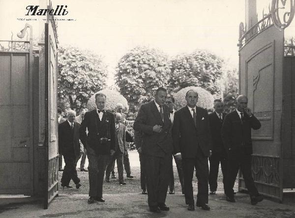 Ercole Marelli (Società) - Visita dei partecipanti al Congresso Costruttori Pompa Perfecta