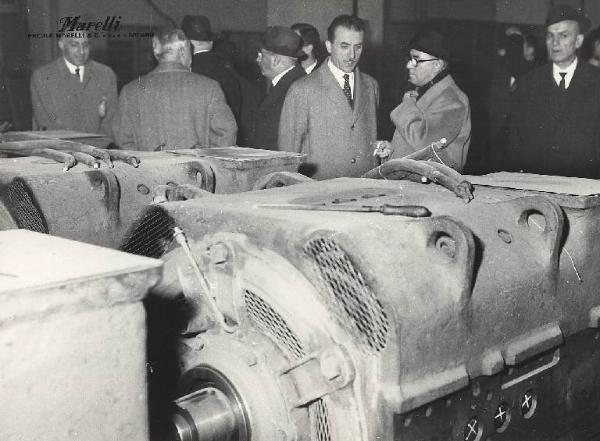 Ercole Marelli (Società) - Visita della Commissione tecnica della Ferrocarrilles del Estado de Chile