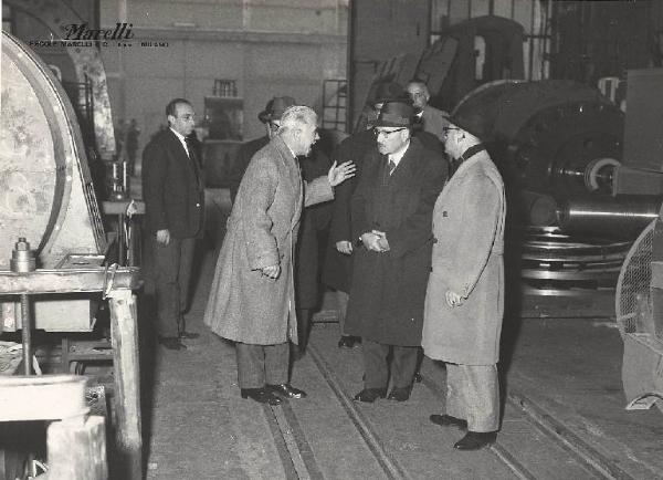 Ercole Marelli (Società) - Visita della Commissione tecnica della Ferrocarrilles del Estado de Chile