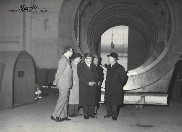 Ercole Marelli (Società) - Visita della Commissione tecnica della Ferrocarrilles del Estado de Chile