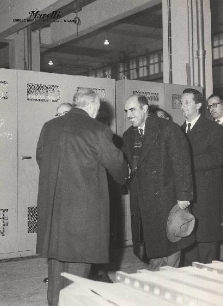 Ercole Marelli (Società) - Visita della Commissione tecnica della Ferrocarrilles del Estado de Chile