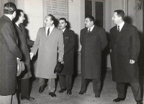 Ercole Marelli (Società) - Visita di tecnici delle Ferrovie argentine