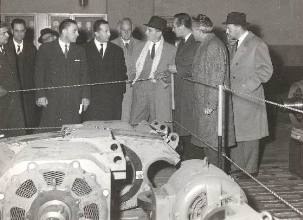 Ercole Marelli (Società) - Visita di tecnici delle Ferrovie argentine