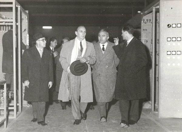 Ercole Marelli (Società) - Visita di tecnici delle Ferrovie argentine