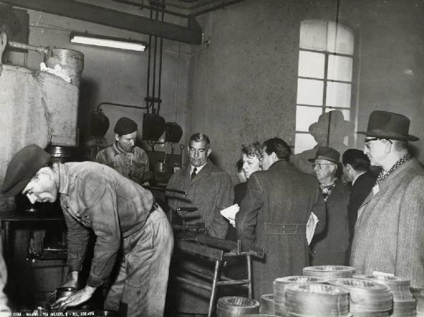 Ercole Marelli (Società) - Visita di una delegazione dell'Organizzazione europea di cooperazione economica (O.E.C.E.)