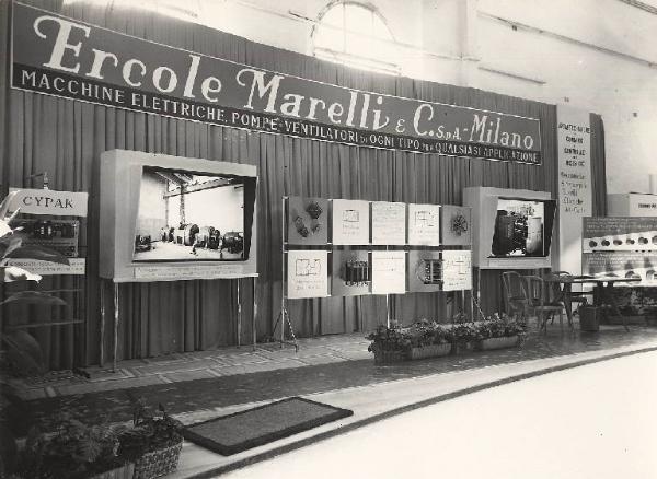 Mostra Automazione e strumentazione di Milano 1959 - Stand della Ercole Marelli