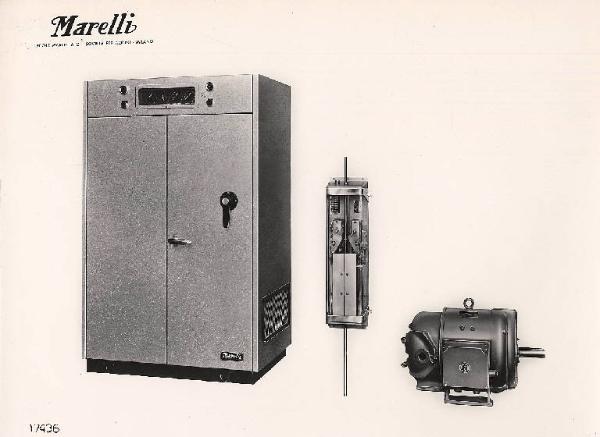 Ercole Marelli (Società) - Quadro di comando ad amplificatore magnetico Mototrol