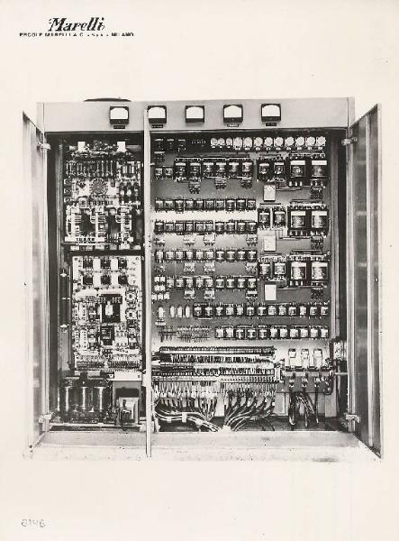 Ercole Marelli (Società) - Quadro di comando ad amplificatore magnetico Mototrol