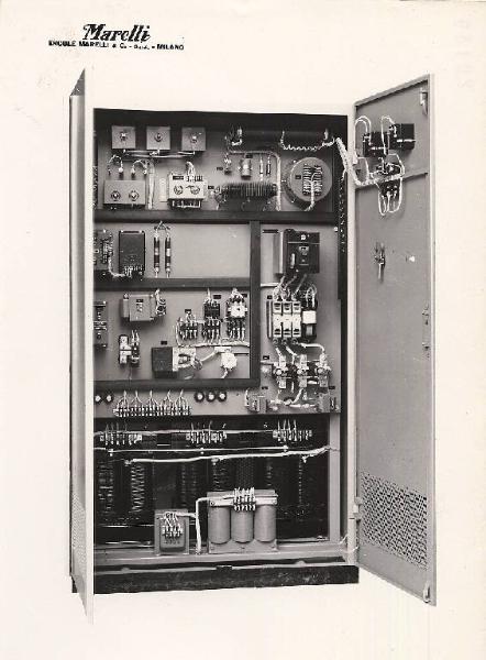 Ercole Marelli (Società) - Quadro di comando ad amplificatore magnetico Mototrol