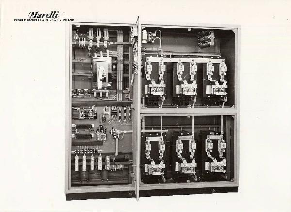 Ercole Marelli (Società) - Quadro di comando ad amplificatore magnetico Mototrol