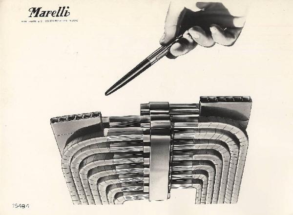Ercole Marelli (Società) - Turbogeneratore - Particolari