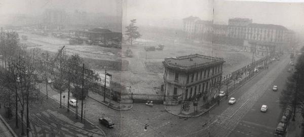 Milano - Viale Corsica - Mercato ortofrutticolo - Panoramica dall'alto